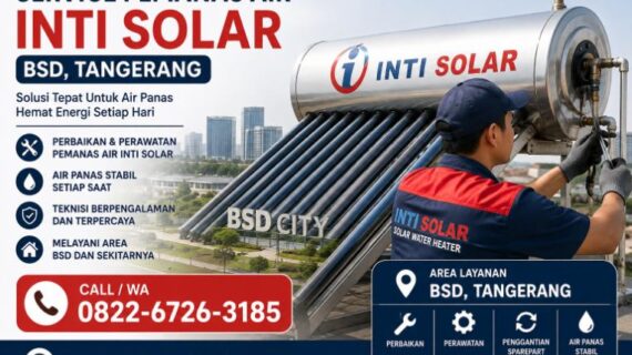 SERVICE PEMANAS AIR INTI SOLAR BSD