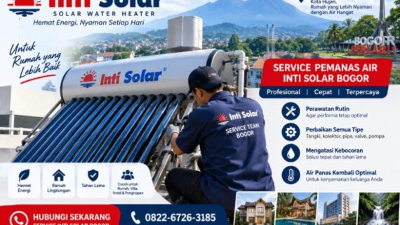 Service Pemanas Air Inti Solar Bogor Profesional dan Terpercaya